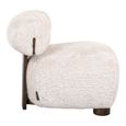Arabella Cream Fabric Accent Chair