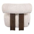 Arabella Cream Fabric Accent Chair