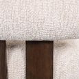 Arabella Cream Fabric Accent Chair