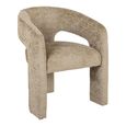 Belle Desert Fabric Accent Chair