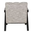 Clover Natural Fabric Accent Chair