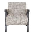 Clover Natural Fabric Accent Chair