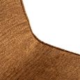 Frankie Brown Fabric Lounge Chair