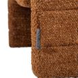 Kelly Cinnamon Fabric Lounge Chair