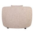Luxandra Lounge Chair - Sand - Fabric
