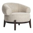Montana Lounge Chair - Chunky - Natural - Fabric and Wood