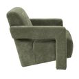 Apex Accent Armchair - Soft Weave Olive Green - Fabric