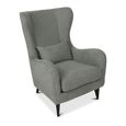 Oxford Accent Armchair - Wing Back - Light Green - Fabric
