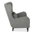 Oxford Accent Armchair - Wing Back - Light Green - Fabric