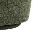 Aura Swivel Chair - Curved Back - Olive - Fabric