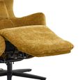 Elevate Electric Lounge Armchair - Dual Motor - Mustard - Fabric