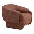 Hamilton Lounge Armchair - Curved Back - Fabric