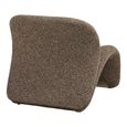 Sofia Lounge Chair - Brown - Fabric