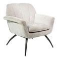 Amalfi Grey Chenille Fabric Accent Chair thumbnail 3