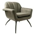 Amalfi Grey Fabric Accent Chair thumbnail 3