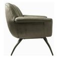 Amalfi Grey Fabric Accent Chair thumbnail 4