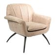Amalfi Natural Fabric Accent Chair thumbnail 3