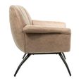 Amalfi Natural Fabric Accent Chair thumbnail 4