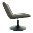 Yerevan Grey Fabric Swivel Chair thumbnail 3