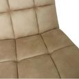 Yerevan Natural Fabric Swivel Chair thumbnail 4
