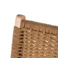 Zurem Natural and Rattan Chair thumbnail 5