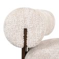 Arabella Cream Fabric Accent Chair