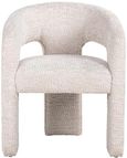 Belle Cream Fabric Accent Chair