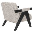 Clover Natural Fabric Accent Chair