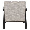 Clover Natural Fabric Accent Chair