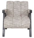 Clover Natural Fabric Accent Chair