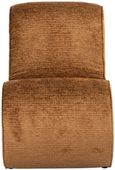 Frankie Brown Fabric Lounge Chair