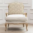 Fresia Florence Armchair - Oak and Linen - Printed