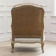Fresia Florence Armchair - Oak and Linen - Printed