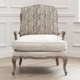 Whimsical Florence Armchair - Tale Stone and Willow - Printed