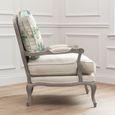 Wilderness Florence Armchair - Stone and Topaz - Printed