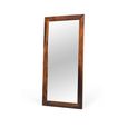 Cube Sheesham Bedroom Mirror - 40cm x 130cm