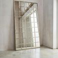Blakely Wall Mirror - Antique Gold Window - 100cm x 180cm