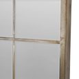 Blakely Wall Mirror - Antique Gold Window - 100cm x 180cm