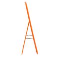 Cheval Mirror - Orange Painted - Wood - 80cm x 180cm