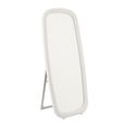 Cheval Mirror - White Painted - Wood - 80cm x 180cm