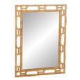 Ring Wall Mirror - Small - Natural - Rattan and Wood - 75cm x 101.5cm