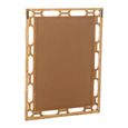 Ring Wall Mirror - Small - Natural - Rattan and Wood - 75cm x 101.5cm