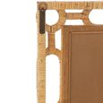 Ring Wall Mirror - Small - Natural - Rattan and Wood - 75cm x 101.5cm