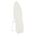 Standing Cheval Mirror - Abstract - White - Glass - 56cm x 180cm