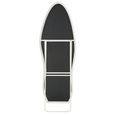 Standing Cheval Mirror - Abstract - White - Glass - 56cm x 180cm