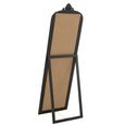 Standing Cheval Mirror - Black - Emi Wood - 56cm x 180cm