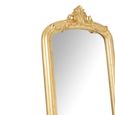 Standing Cheval Mirror - Gold - Emi Wood - 56cm x 180cm
