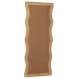 Wall Mirror - Abstract - Natural - Bamboo Wood - 67cm x 175cm