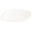 Wall Mirror - Abstract - White Painted - Wood - 120cm x 50cm