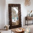 Syma Leaner Mirror - Large - Natural - Recycled Wood - 100cm x 180cm